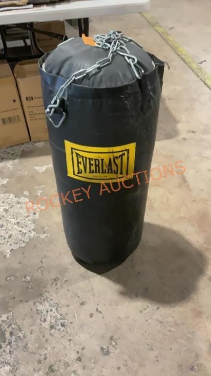 Everlast hanging punching bag