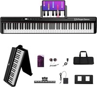 Folding Piano 88 Key Keyboard Pro, [ Upgrade Chip