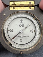 1930's Keuffel & Esser Co. Military Compass