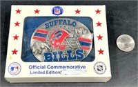 Buffalo Bills LE Numbered Belt Buckle in Box