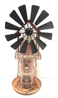 Wind Mill Bird Feeder 18"T