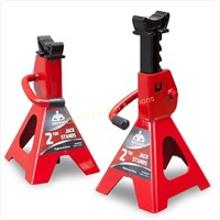 2 Ton Jack Boss Stands  Low Profile  Red