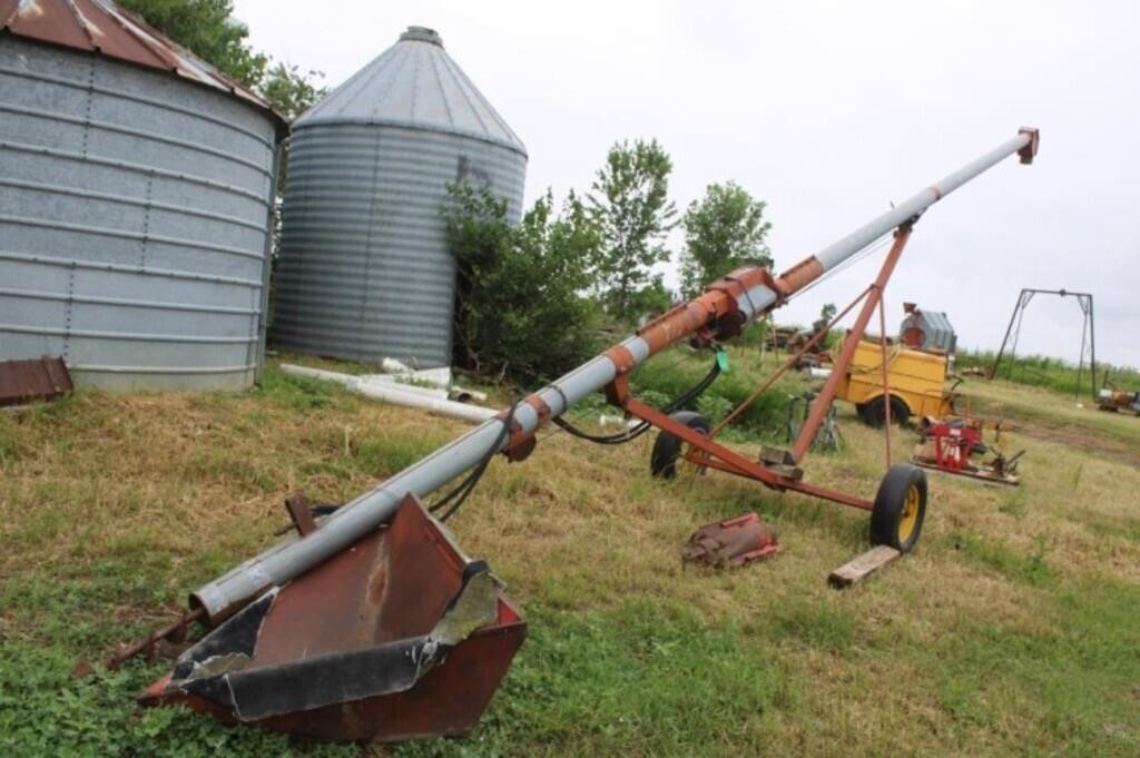 5" X 40' Hyd. Drive auger