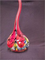 23 1/2" high contemporary art glass tear drop