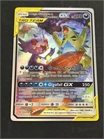 Mega Sableye & Tyranitar GX Hologram Pokémon Card