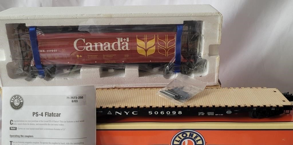 LIONEL TRAINS AND VINTAGE COLLECTIBLES PLUS AUDI A6 QUATTRO