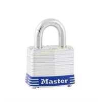 Master Lock Keyed Padlock, 1-9/16"
Wide x 3/4"