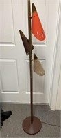 MCM Floor Lamp, Three Directional Spotlights