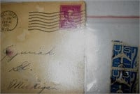 Vtg Stamps 7 & 4 cent Stamps- 1960
