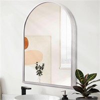 Arched Bathroom Mirror, 20"x16"