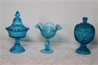 Blue Candy Dishes
