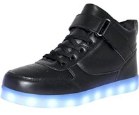 (new)Size:32, JEVRITE Unisex Light Up Shoes LED