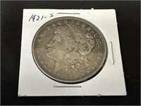 1921S Morgan Silver Dollar - 90% Silver