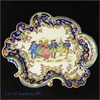 La Bourboule French Earthenware Tray