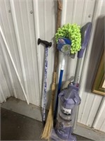 VACUUM, MOP, WALKING STICK AND CANE