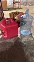 5 Gallon Gas Jug and Water container