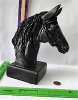 Horse head bookend/statue