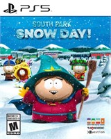 Hairline scratch on disk, SOUTH PARK - SNOW DAY!