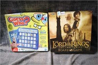 SpongeBob and Lord of the rings games