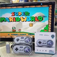 SNES Mini Console  2 Controls  4K  2000 Games