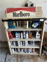 Marlboro Cigarette Display Cabinet (No Contents)