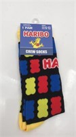 New Haribo Gummi Bears Socks Sz Adult 6-13