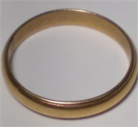 14K Gold Wedding Band