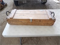 Wood Morter Crate 32x11x7