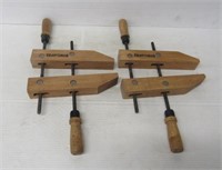 2 Craftsman Wood Clamps