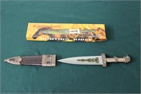 EAGLE HUNTING KNIFE, COPPER COLOR, STAINLESS