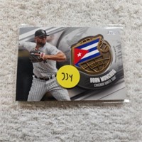 2020 Topps Global Game Medallion Yuan Moncada