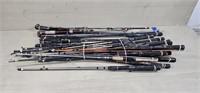 Large Quantity Spinning Rods