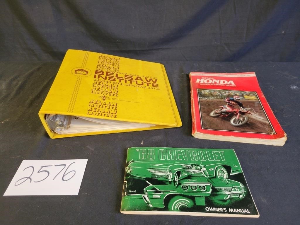 68 Chevrolet & Honda 1973/1977 Owners Manual