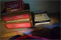 Lot of Mixed Cigar Boxes