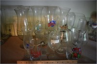 Lot of Souvenir Glasses