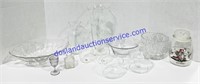 Variety of Glassware