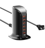 USB Tower Charging Station for Multiple Devices