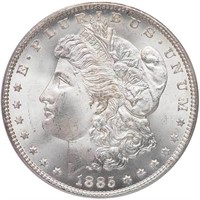 $1 1885-CC PCGS MS67