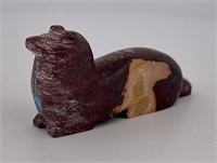 Zuni Carved Pipestone Weasel Fetish