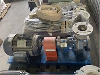 1997 3-Phase Water Pump, Electric Motor (NL)