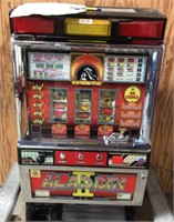 Vintage Sammy Aladdin Electronic $.25 Slot Machine