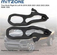MITZONE Front Tow Hooks Right & Left with Bushing