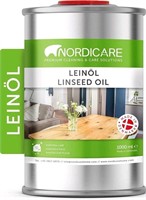 Nordicare Linseed Oil for Wood - 100% Pure & Natur