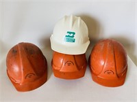 Set of 4 Hard Hats