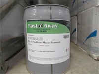 (4) 5-Gal. Cans Mastic Remover