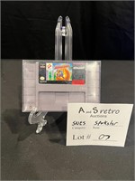 Sparkster cartridge for Super Nintendo (SNES)