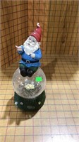 Knome on glass globe