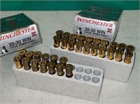 Winchester 30-30 cal. rifle ammo