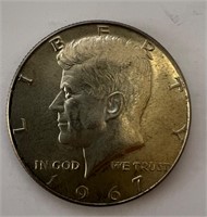 1967 Kennedy Half 40% Silver
