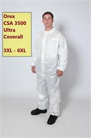 Coveralls Orex Ultra CSA3500 Size 4XL, Case of 25